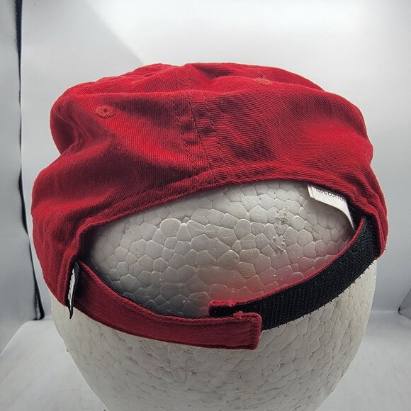 Nike Kids Red Baseball Hat Cap Adjustable Strap Outdoors Casual Lightweight - Picture 3 of 9